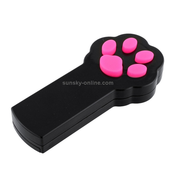 Cute & Funny Claw Beam Interactive Laser Pointer Pet Cat Dog Amusement Toy Tease Cats Toys, Random Color Delivery