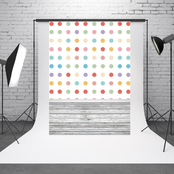 1.5m x 2.1m Light Spot Retro Wooden Board Baby Photo Shooting Background Cloth