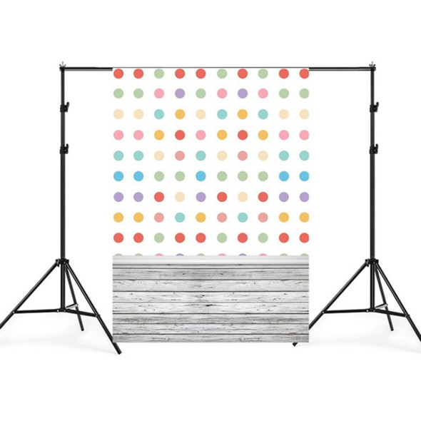 1.5m x 2.1m Light Spot Retro Wooden Board Baby Photo Shooting Background Cloth