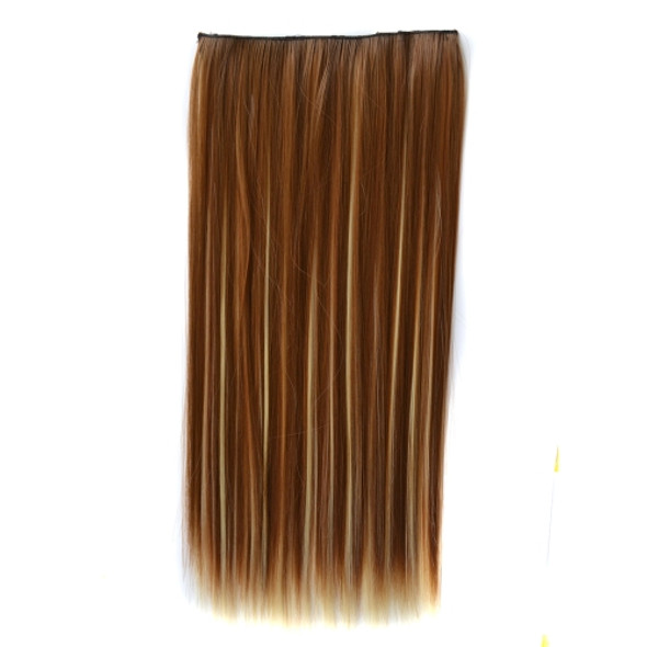6H27H613# One-piece Seamless Five-clip Wig Long Straight Wig Piece