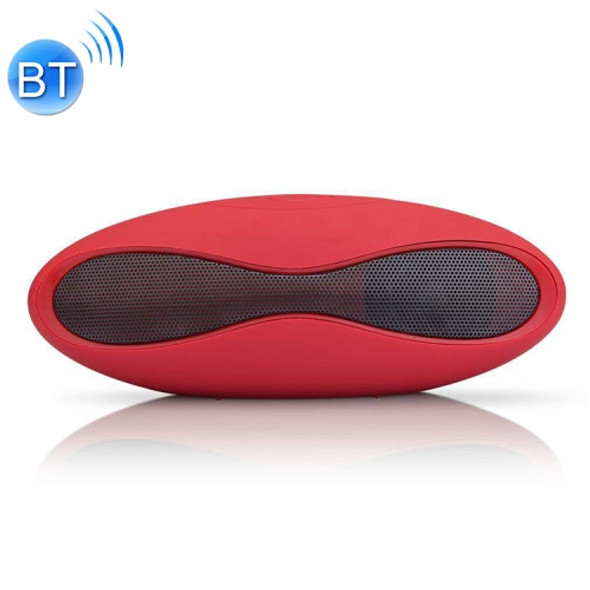 Mini Bluetooth Speaker Portable Wireless Speaker Sound System 3D Stereo Music Surround TF USB Super Bass Column Acoustic System(red)