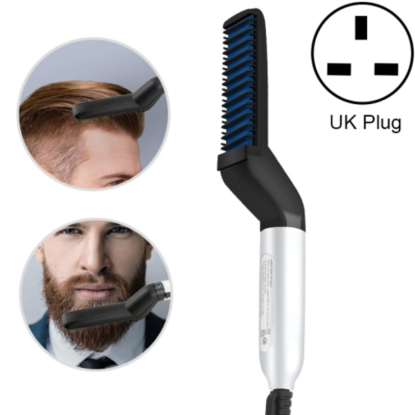 Men Multi-Function Hair Comb Personal Care Beard Style Comb, UK Plug