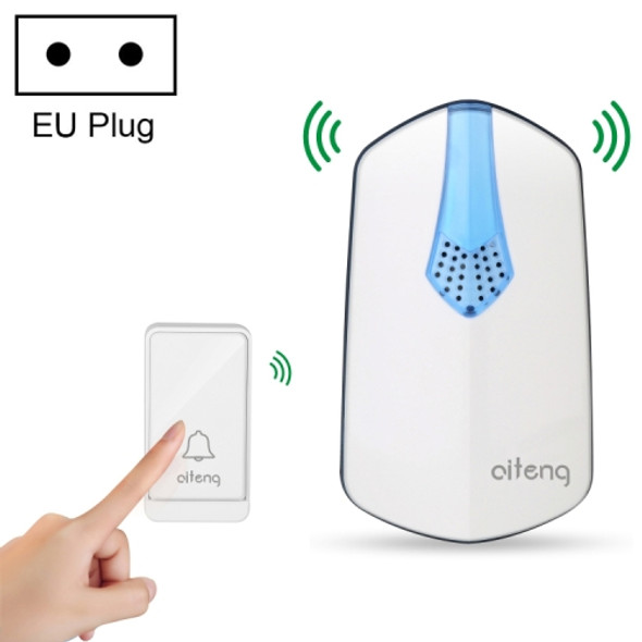 AITENG V026J Wireless Batteryless WIFI Doorbell, EU Plug