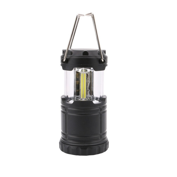 3W Portable COB LED Lantern Collapsible Tent Lamp Outdoor Waterproof Camping Hiking Light