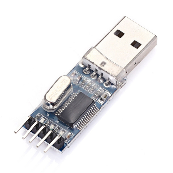 Genuine PL2303HX Chip 3.3V and 5V Dual Voltage Output USB to TTL Converter Module Board (Blue)