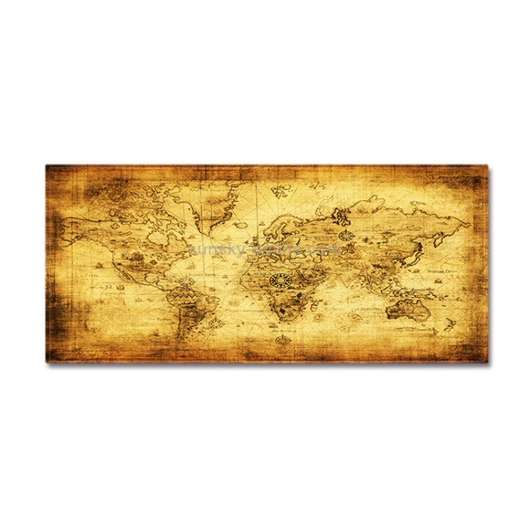 World Map Carpets Rug Bedroom Kids Baby Play Crawling Mat Memory Foam Area Rugs Carpet, Size:60x90cm(Yellow)