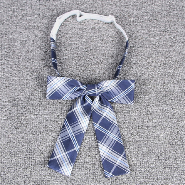 Jacquard Plaid College-style Uniform Bow Tie Necktie Clothing Accessories, Style:Bow Tie