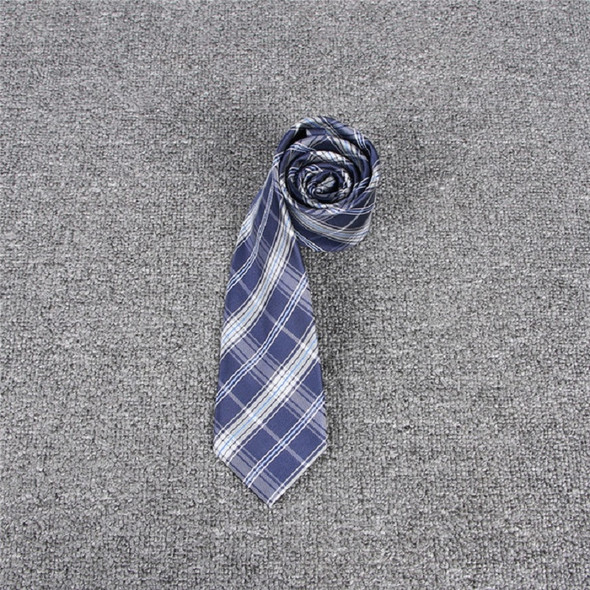 Jacquard Plaid College-style Uniform Bow Tie Necktie Clothing Accessories, Style:Necktie