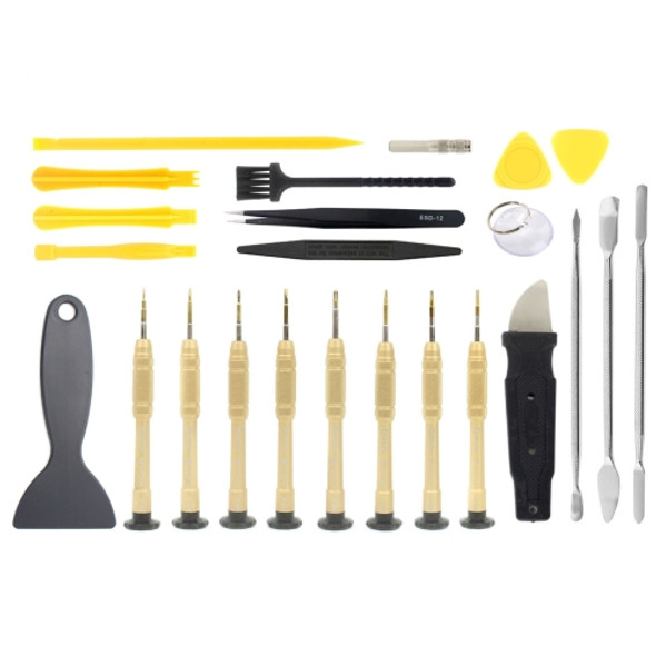 JF-8144 24 in 1 Multi-model Available Metal + Plastic Repair Tool Kit