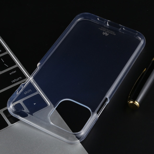 GOOSPERY JELLY TPU Shockproof and Scratch Case for iPhone 11 Pro(Transparent)