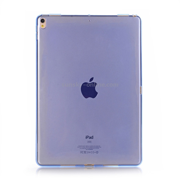 Smooth Surface TPU Case For iPad Pro 10.5 inch (Blue)