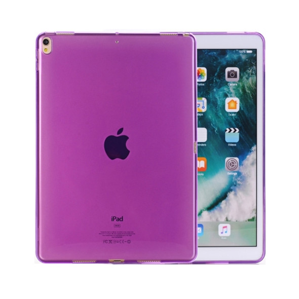 Smooth Surface TPU Case For iPad Pro 10.5 inch (Purple)
