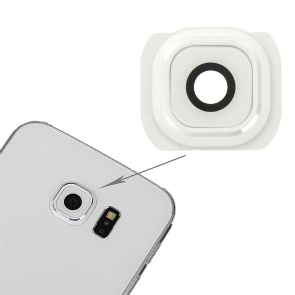 Original Back Camera Lens Cover for Galaxy S6 (White)