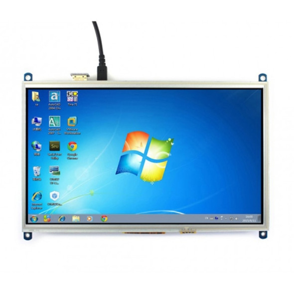 WAVESHARE 10.1inch Resistive Touch Screen LCD, HDMI interface, Designed for Raspberry Pi