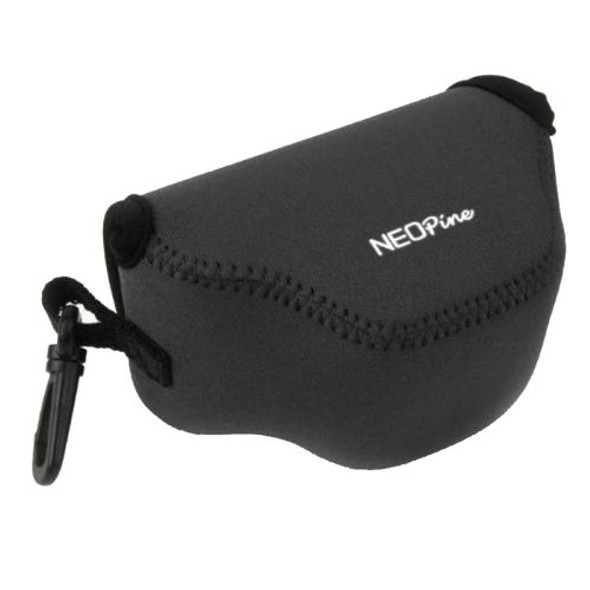 NEOpine Neoprene Shockproof Soft Case Bag with Hook for Nikon J4 Camera(Black)