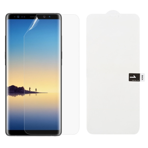 Soft Hydrogel Film Full Cover Front Protector for Galaxy Note 9