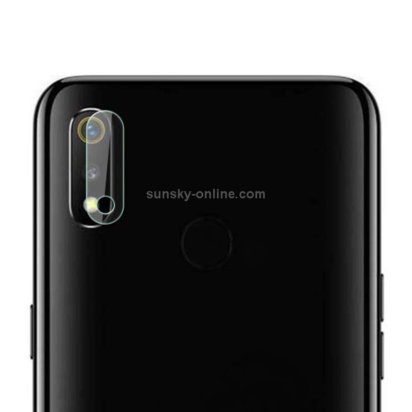 0.3mm 2.5D Round Edge Rear Camera Lens Tempered Glass Film for OPPO Realme 3