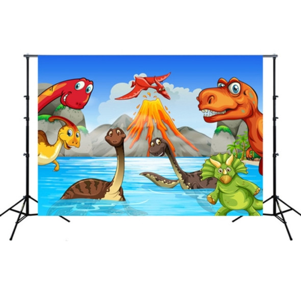 2.1m x 1.5m Dinosaur World Cartoon Photo Shoot Scene Photography Background Cloth(W103)