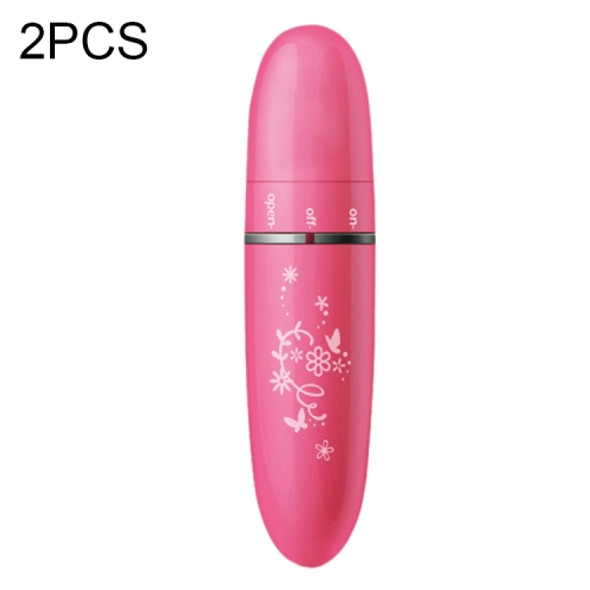 2 PCS Mini Electric Portable Eye Massager Eye Care Beauty Instrument(Pink)