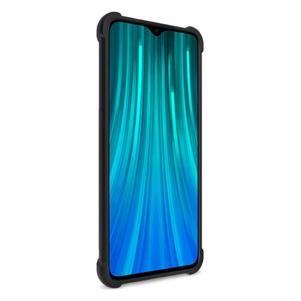 For OPPO Realme 5 Pro Four Corners Anti-Fall All-Inclusive Shockproof Airbag TPU Protective Case(Metal Black)