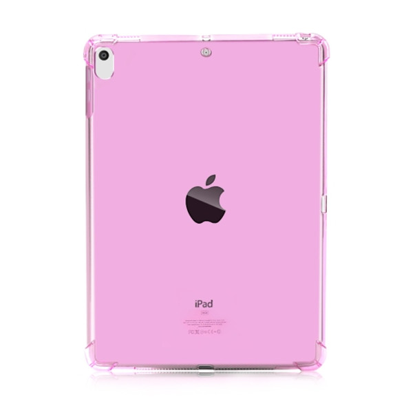 Highly Transparent TPU Full Thicken Corners Shockproof Protective Case for iPad Air 2019 / Pro 10.5 (2017) (Pink)