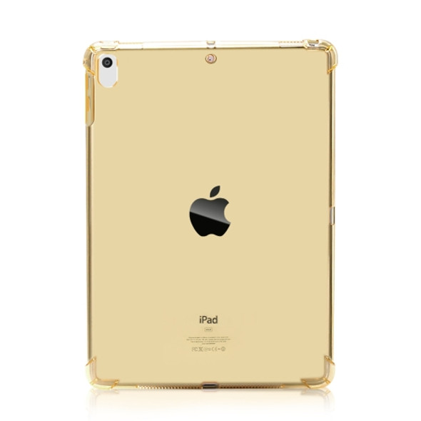 Highly Transparent TPU Full Thicken Corners Shockproof Protective Case for iPad Air 2019 / Pro 10.5 (2017) (Gold)