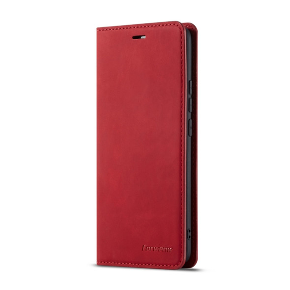 For Huawei Mate 20 Pro Forwenw Dream Series Oil Edge Strong Magnetism Horizontal Flip Leather Case with Holder & Card Slots & Wallet & Photo Frame(Red)
