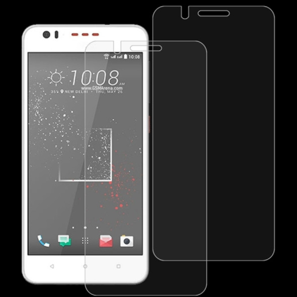 2 PCS 0.26mm 9H 2.5D Tempered Glass Film for HTC Desire 825