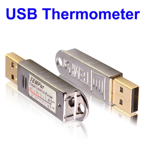 USB Thermometer / Embedded Digital PC Sensor, Temperature Range: -67 Degrees Fahrenheit to 257 Degrees Fahrenheit