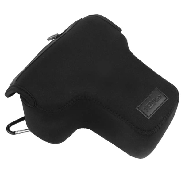 NEOpine Neoprene Soft Case Bag with Hook for Canon 450D / 500D / 550D / 600D, Nikon D3100 / D3200 / D5200(Black)