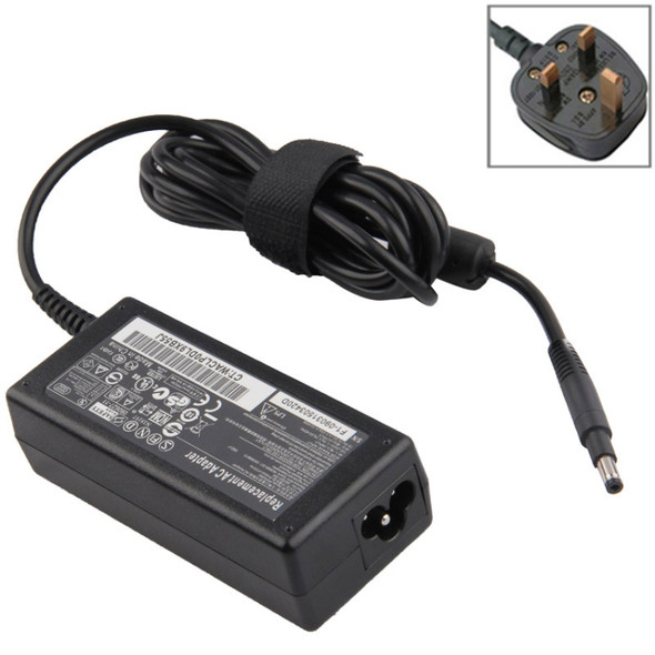 UK Plug AC Adapter 19V 3.33A for HP Envy 4 Notebook, Output Tips: 4.8 mm x 1.7mm