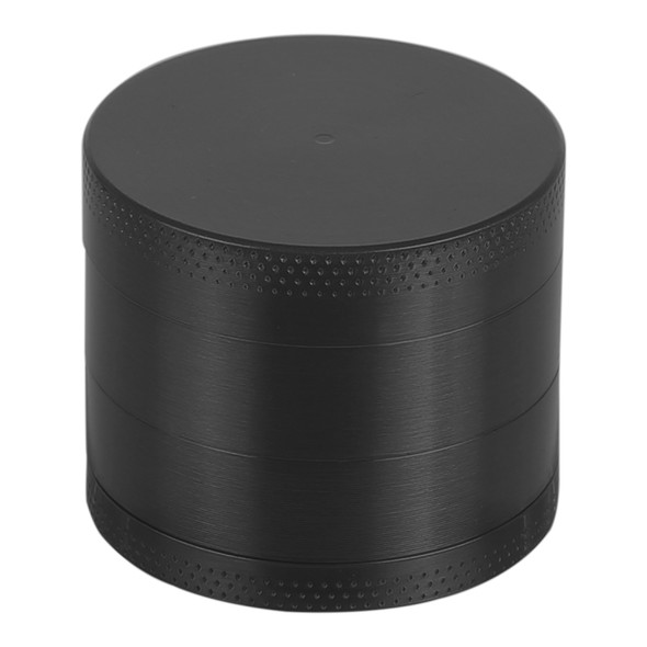 Mini 4-layer 40mm Zinc Alloy Herb Tobacco Cigarette Grinder (Black)