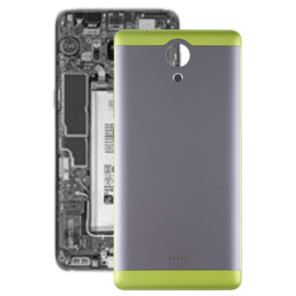 Battery Back Cover with Side Skys for Wiko U Feel(Green)