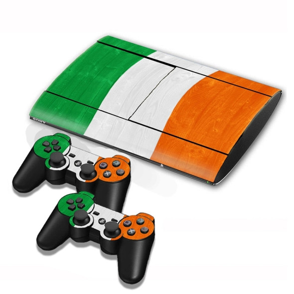 Cote D lvoir Flag Pattern Decal Stickers for PS3 Game Console