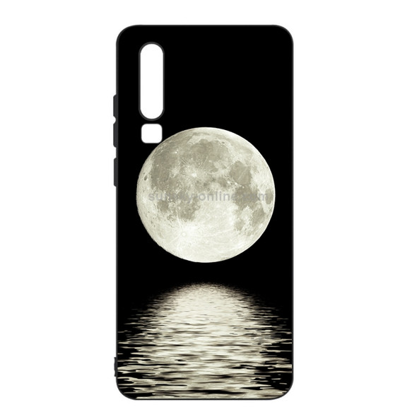 Moon Painted Pattern Soft TPU Case for Huawei P30