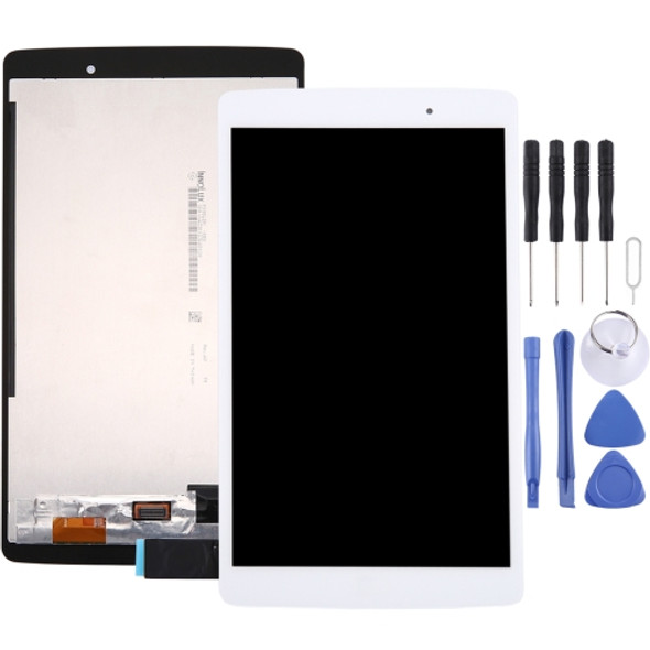 LCD Screen and Digitizer Full Assembly for LG G Pad X 8.0 / V520 (White)