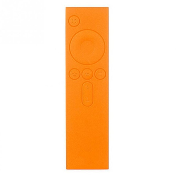 6 PCS Soft Silicone TPU Protective Case Remote Rubber Cover Case for Xiaomi Remote Control I Mi TV Box(Orange)