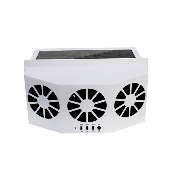 Solar Car Radiator Energy Saving Environmental Protection Detoxification Deodorization Radiator(White)