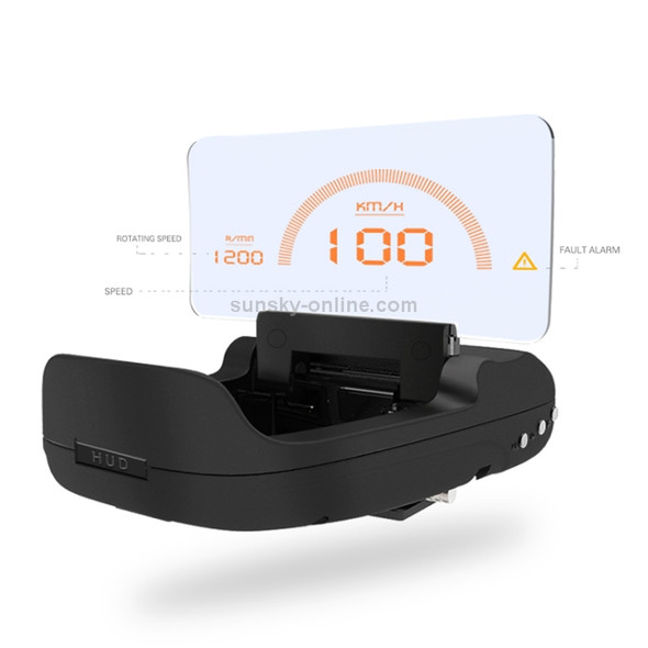 V13 4.5 inch Universal Car OBD HUD Vehicle-mounted Head Up Display