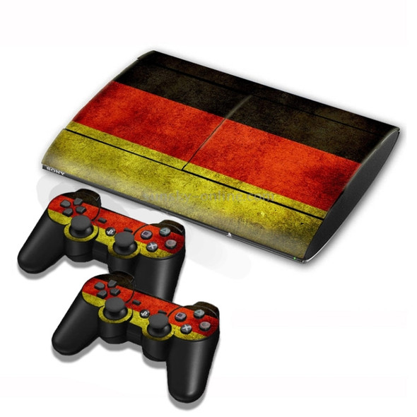 Germany Flag Pattern Decal Stickers for PS3 Game Console
