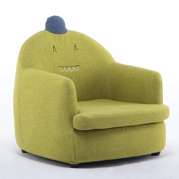 Children Animal Cartoon Sofa Baby Sofa Reading Lazy Sofa(Green Dinosa)