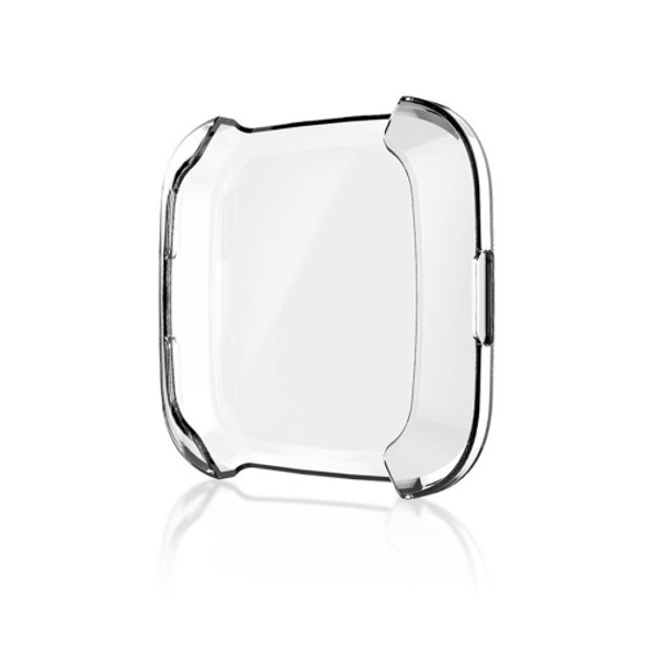 Smart Watch Soft TPU Protective Case for Fitbit Versa(Transparent)