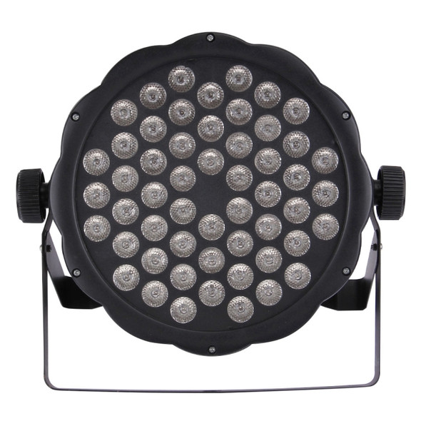 3W x 54 LED PAR Light Stage Light, with LED Display, Master / Slave / DMX512 / Auto Run / Sound Control Modes, US/EU Plug