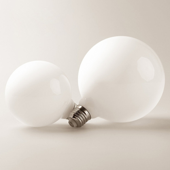 7W E27 Screw Glass Led Bulb Household Energy Saving Lamp Dragon Ball Shape(Three-color Light)