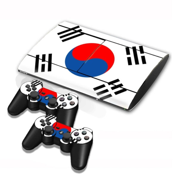 Flag Pattern Decal Stickers for PS3 Game Console