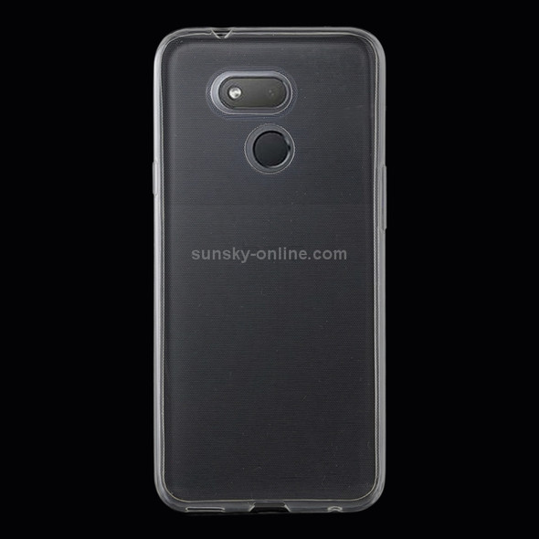 0.75mm Ultrathin Transparent TPU Soft Protective Case for HTC Desire 12S