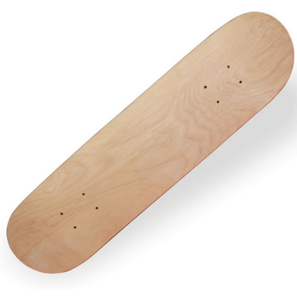 Four-wheeled Skateboard 8-layer Maple Double Raised Skateboard Surface Roughcast Board, Size:31 x 8 inch(As Shown)