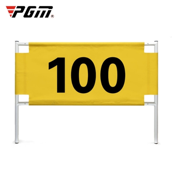 PGM Golf Code Number Card Distance Card Iron Frame + Yard Cloth(100 Yards Cloth)