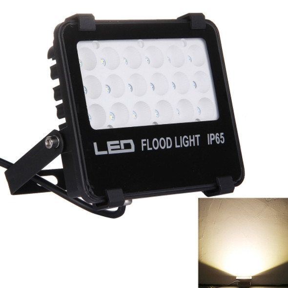 20W 2400LM SMD-3528 Floodlight Lamp, IP65 Waterproof 18 LED, AC 85-265V(Warm White)