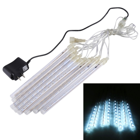 20cm 8 Light Bars Meteor Shower Lamp, 11 LED Light-emitting Lights Stick for Christmas(White Light)